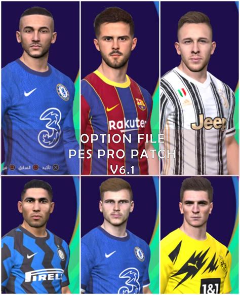 PES 2017 Option File PES Professionals Patch 2017 V6 2 Season 2020 2021