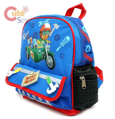 Disney Handy Manny Toddler Bag School Backpack 10 Mini Bag