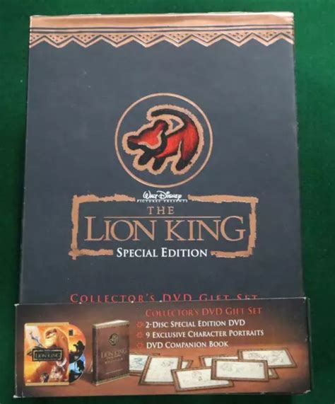 Dvd The Lion King Special Edition Collector S Gift Set R Nm