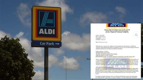 Urgent Warning About Sham Aldi Job