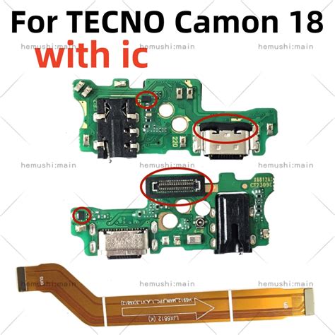 Usb Charging Charger Port Board For Tecno Camon Mainboard Flex Usb