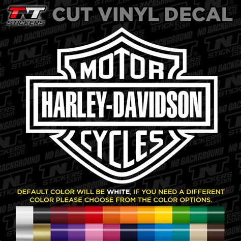 Harley-Davidson Logo Cut Vinyl Decal Sticker – TNT stickers