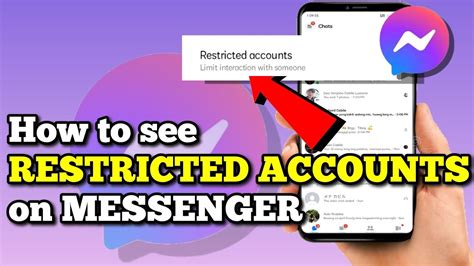 HOW TO SEE RESTRICTED ACCOUNTS ON MESSENGER 2023 NEW UPDATES QUICK