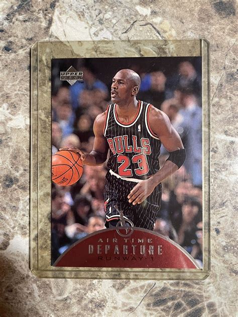 Mavin 1997 Upper Deck Air Time Departure Arrival Michael Jordan AT4