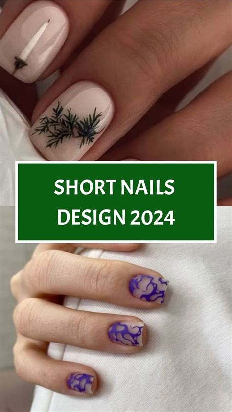 Short Nails Design 2024 Em 2024