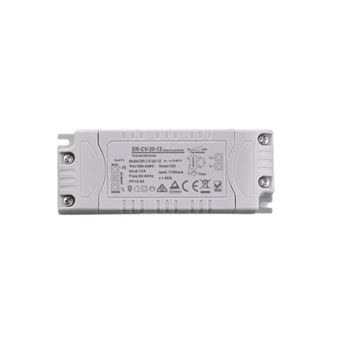 12v Dc Ip20 20w Triac Dimmable Led Driver