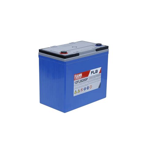 Batteria UPS FIAMM 12FLB200P 12V 55Ah M6 F Panamar