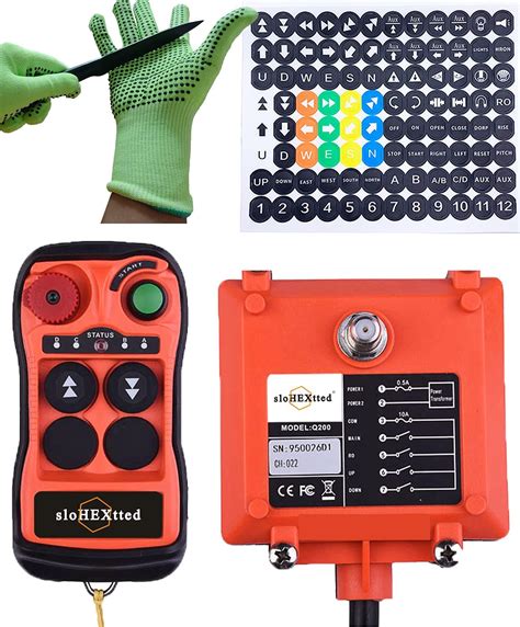 Amazon Q200 Industrial Wireless Crane Remote Control Kit 2 Button