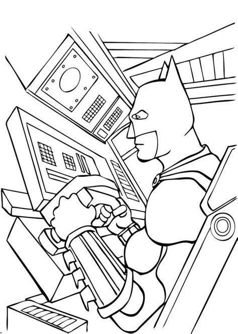 Let Your Imagination Soar And Color This Batman Driving The Batmobil