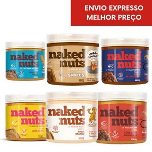 Pasta Amendoim Castanha Mix De Nuts Todos Os Sabores G Naked