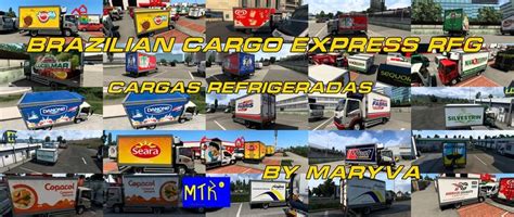 Ets Brazilian Cargo Express Vuc Rfg Ai Traffic V Trucks Trailer