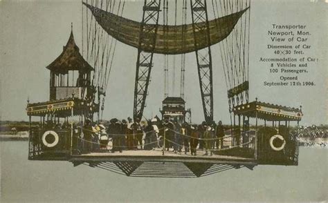 Transporter Bridge, Newport, Mon. Postcard in 2024 | Newport gwent ...