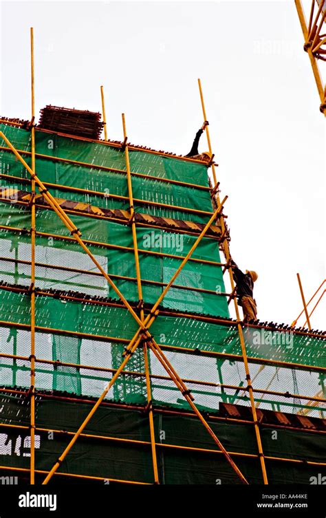 China Shanghai Construction Of Modern High Rise Building In Downtown