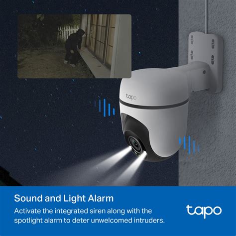 Tapo C Outdoor Pan Tilt Security Wifi Camera Tp Link United Kingdom