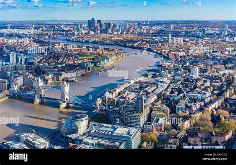 London view from The Shard Stock Photo - Alamy