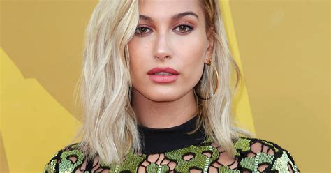 Hailey Baldwin New Hair Short Blunt Bob Haircut