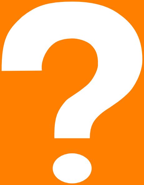 Orange Question Mark ClipArt Best