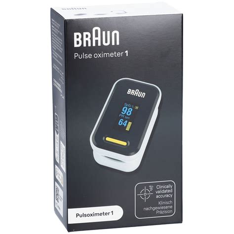 BRAUN Pulsoximeter 1 1 St Shop Apotheke