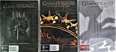 GAME OF THRONES Complete Seasons 1 3 1 2 3 DVD 15 DISCS TV SERIES