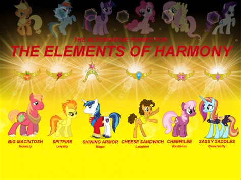 Alternate representatives of Elements of Harmony wallpaper. - Visual Fan Art - MLP Forums