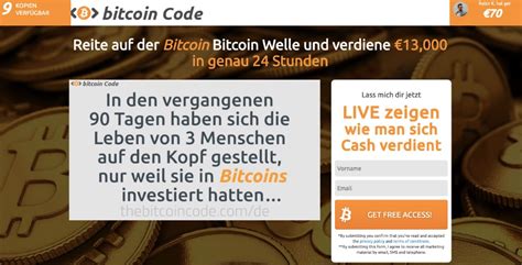 Bitcoin Code Erfahrungen 2024 Seriös oder Betrug