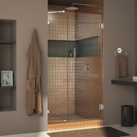 Dreamline Unidoor Lux In X In Frameless Hinged Shower Door In