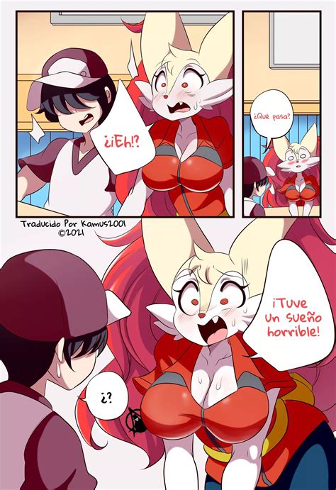 Braixen Hypno Lucyfer Comic