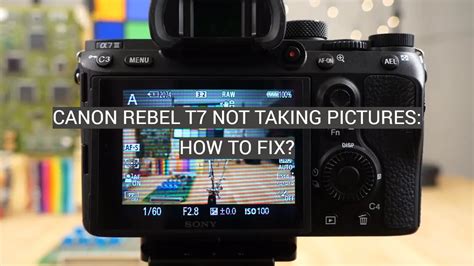 Canon Rebel T7 Not Taking Pictures How To Fix FotoProfy