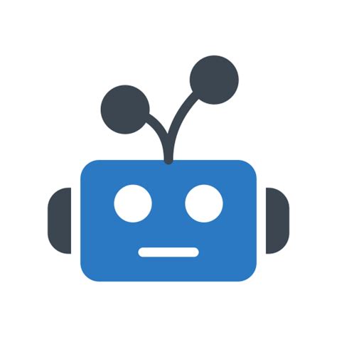 Robot Generic Blue icon