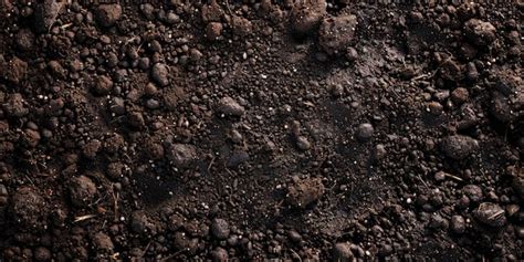 Premium Photo | Rich Organic Soil Texture Closeup