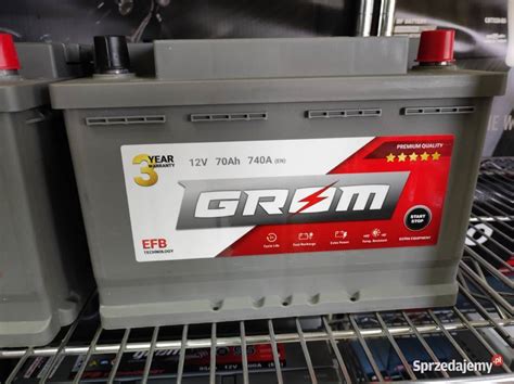 Akumulator GROM EFB START STOP 70Ah 740A Opole Kowalczyków9A