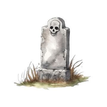 Gravestone Halloween Party Painted, Gravestone, Halloween, Pumpkin PNG ...