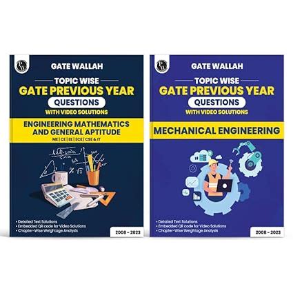 Buy Pw Gate Wallah Topicwise Pyq Combo Mechanical Engineering