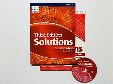 Solutions Pre Intermediate Third Edition Комплект Students Book