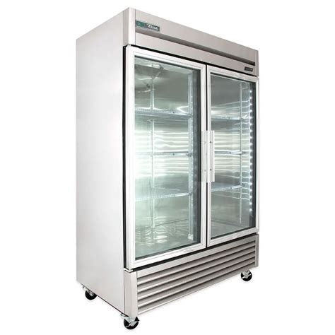 True TS 49G HC FGD01 54 1 10 Two Section Reach In Refrigerator 2