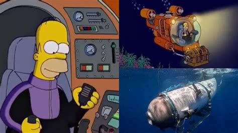 Los Simpson predijeron la desaparición del submarino este es el