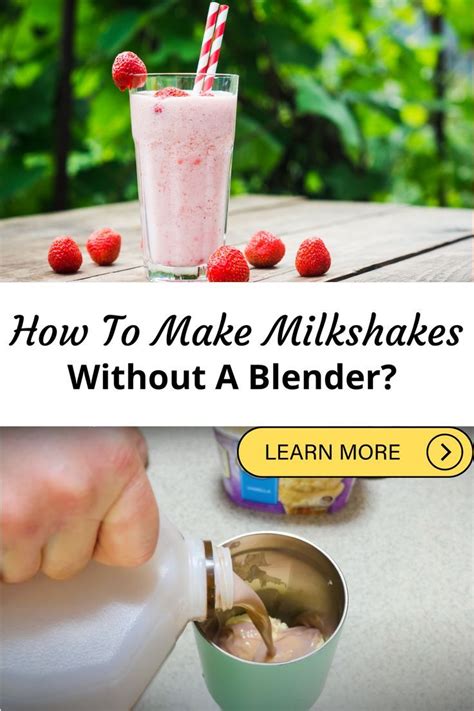 The Best Way to Make Milkshakes Without a Blender | How to make ...