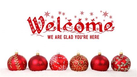 Christmas Welcome Poster Template | PosterMyWall