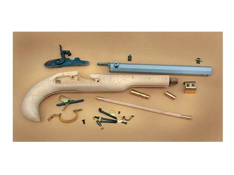 Traditions Kentucky Black Powder Pistol Unassembled Kit 50 Cal