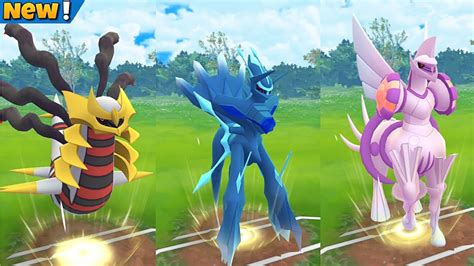 USING ORIGIN FORME CREATION TRIO GIRATINA PALKIA DIALGA In