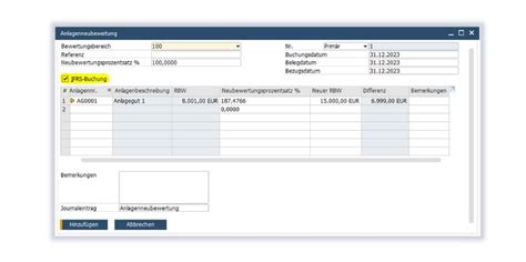 Howto Neubewertung Von Anlageverm Gen Mit Sap Business One