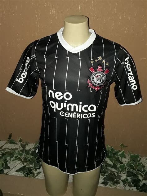 Camisa Antiga Do Corinthians Roupa Esportiva Masculino Corinthians