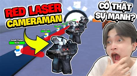 Siro Ch D Ng Red Laser Cameraman V T Ch Nightmare Trong Toilet