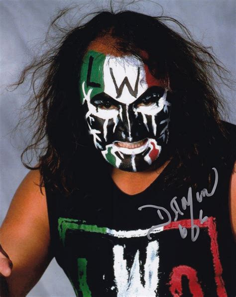 Damian 666 Signed 8x10 Photo Pro Wrestling Loot