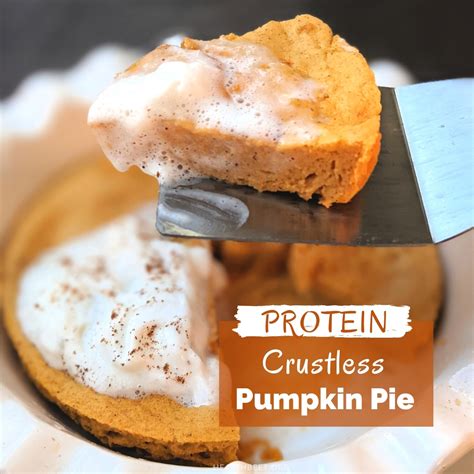 Weight Watchers Pumpkin Crustless Pie