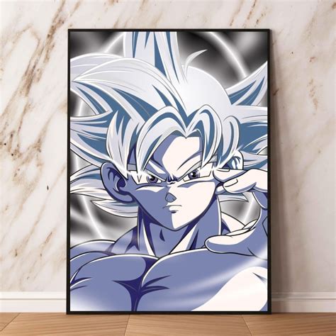 Dragon Ball Poster Goku Ultra Leinwandbilder Dragonballmerch De