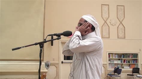 Hafiz Abdul Samad Gives The Adhan At Masjid Omar Bin Abdul Aziz Youtube