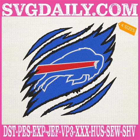 Buffalo Bills Embroidery Design Svgdaily Daily Free Premium Svg Files