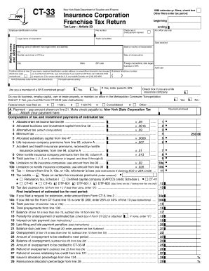 Fillable Online Tax Ny Ct Employer Identification Number New York