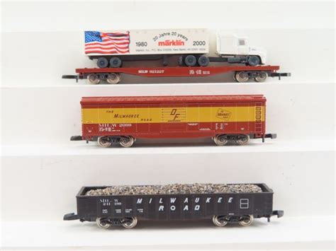 Märklin Z 82512 Freight wagon set Milwaukee Road Catawiki